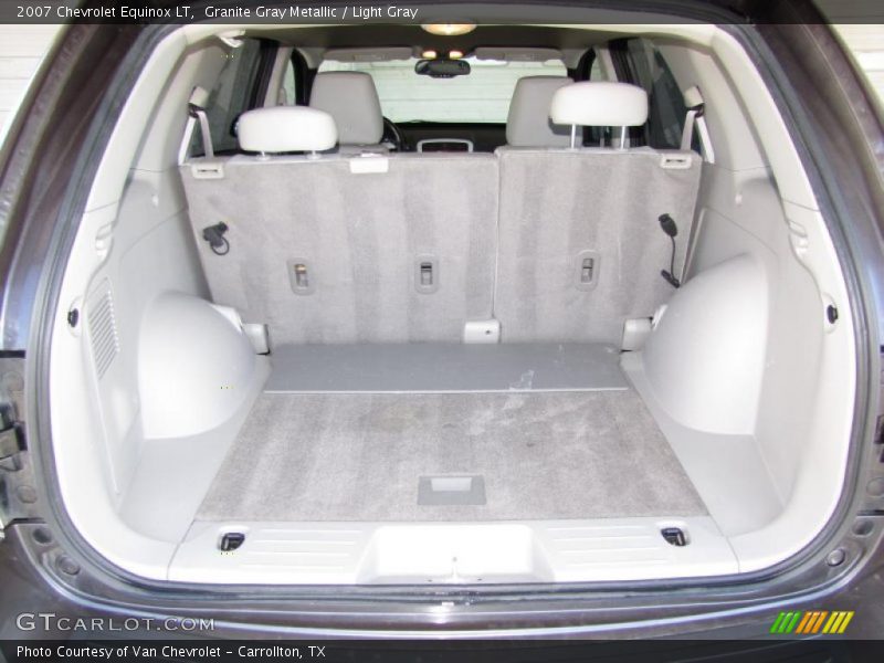 Granite Gray Metallic / Light Gray 2007 Chevrolet Equinox LT