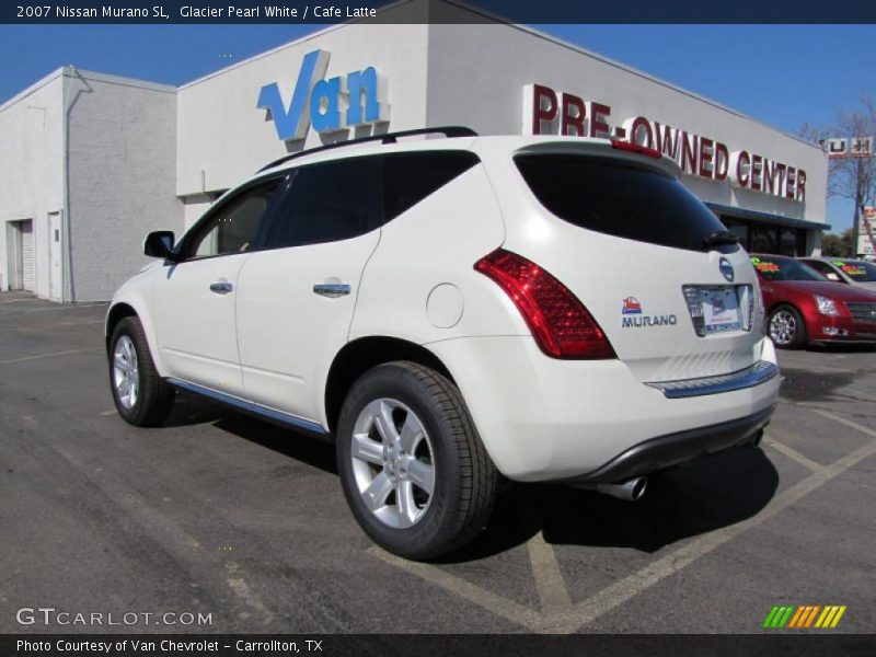 Glacier Pearl White / Cafe Latte 2007 Nissan Murano SL