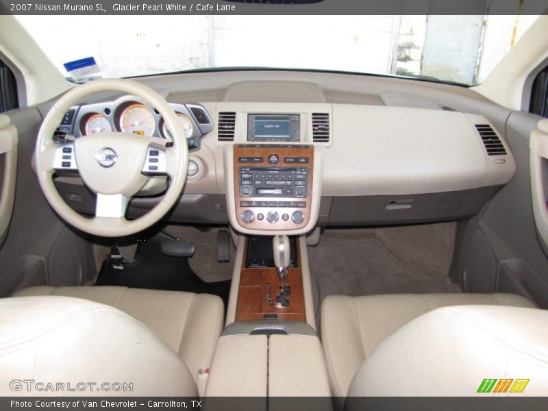 Glacier Pearl White / Cafe Latte 2007 Nissan Murano SL