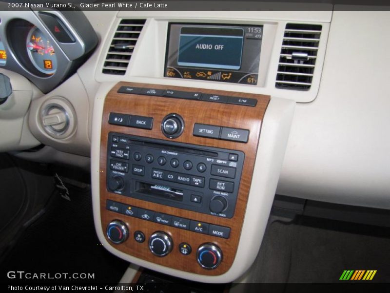 Glacier Pearl White / Cafe Latte 2007 Nissan Murano SL