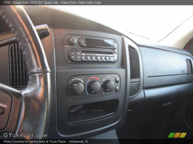 Flame Red / Dark Slate Gray 2005 Dodge Ram 1500 SLT Quad Cab