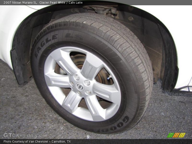 Glacier Pearl White / Cafe Latte 2007 Nissan Murano SL