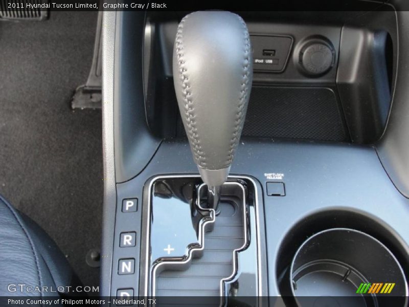  2011 Tucson Limited 6 Speed Shiftronic Automatic Shifter