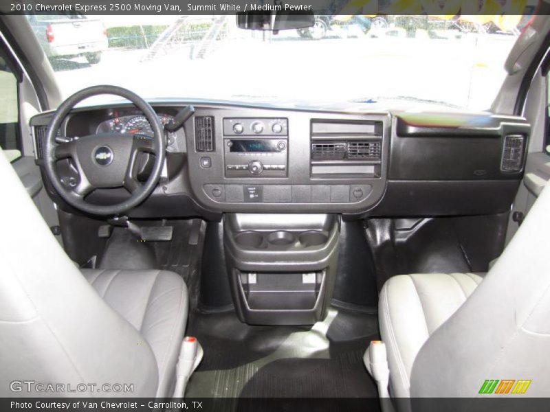 Summit White / Medium Pewter 2010 Chevrolet Express 2500 Moving Van