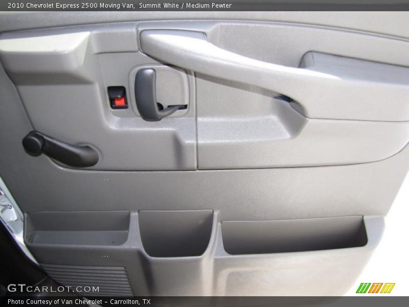 Summit White / Medium Pewter 2010 Chevrolet Express 2500 Moving Van