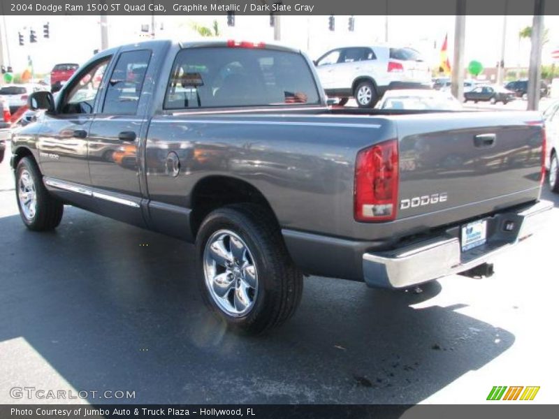 Graphite Metallic / Dark Slate Gray 2004 Dodge Ram 1500 ST Quad Cab