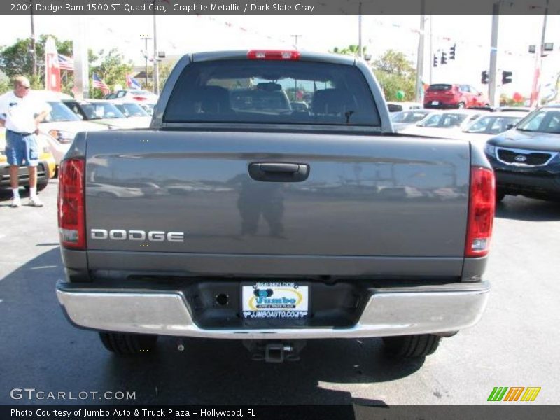 Graphite Metallic / Dark Slate Gray 2004 Dodge Ram 1500 ST Quad Cab