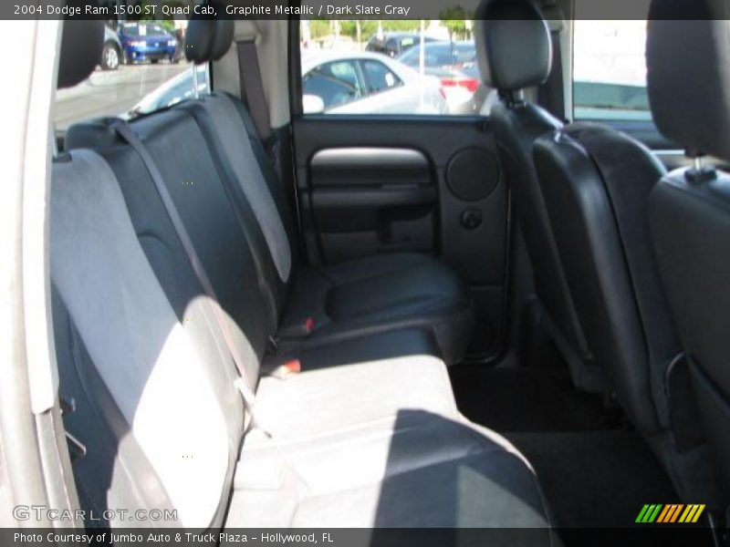 Graphite Metallic / Dark Slate Gray 2004 Dodge Ram 1500 ST Quad Cab