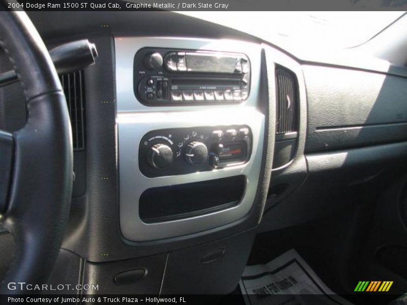 Graphite Metallic / Dark Slate Gray 2004 Dodge Ram 1500 ST Quad Cab