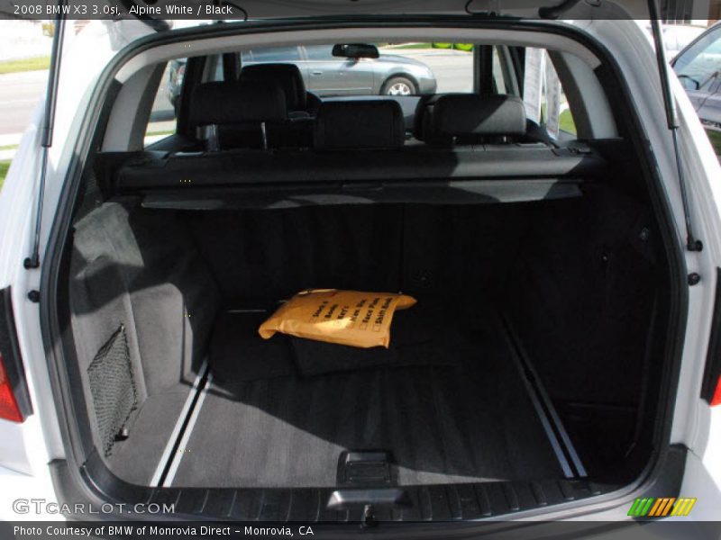 Alpine White / Black 2008 BMW X3 3.0si