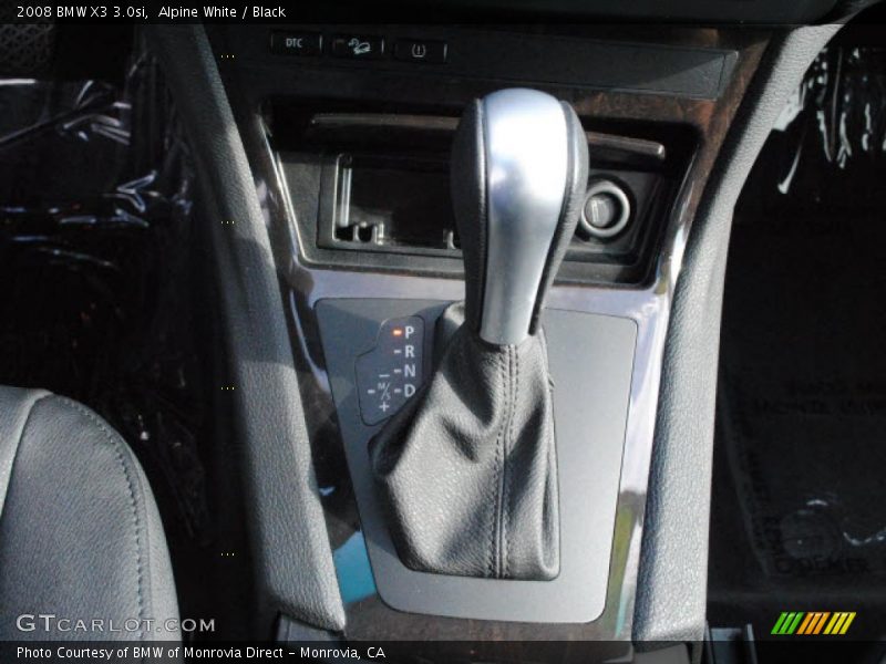 Alpine White / Black 2008 BMW X3 3.0si