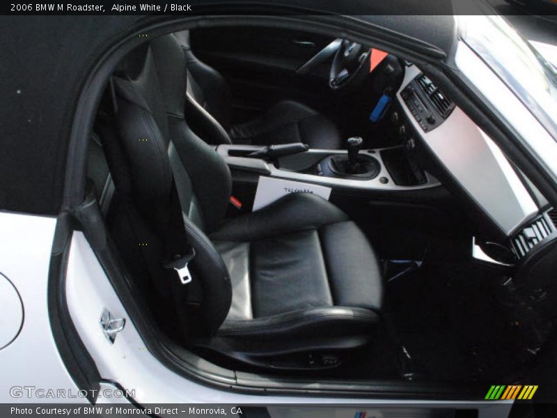 Alpine White / Black 2006 BMW M Roadster