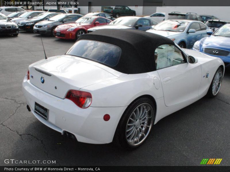 Alpine White / Black 2006 BMW M Roadster
