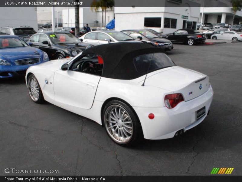 Alpine White / Black 2006 BMW M Roadster