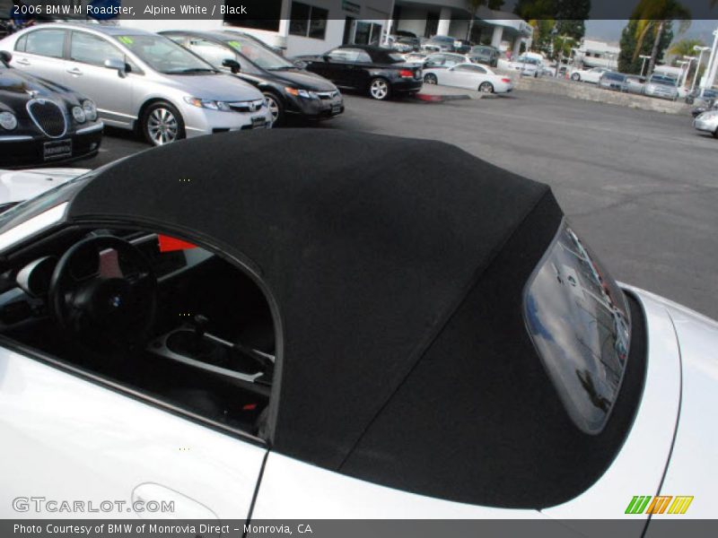 Alpine White / Black 2006 BMW M Roadster