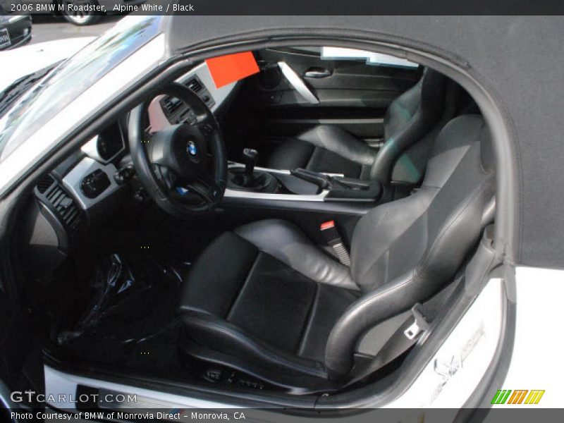 Alpine White / Black 2006 BMW M Roadster