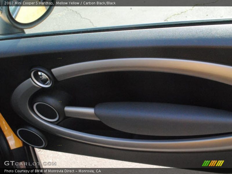 Mellow Yellow / Carbon Black/Black 2007 Mini Cooper S Hardtop