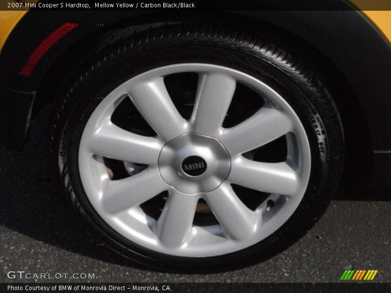 Mellow Yellow / Carbon Black/Black 2007 Mini Cooper S Hardtop
