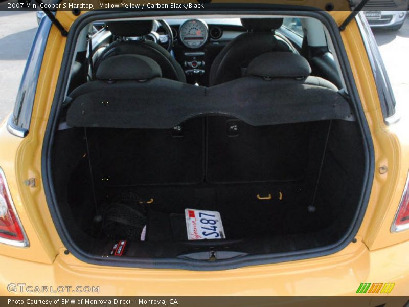 Mellow Yellow / Carbon Black/Black 2007 Mini Cooper S Hardtop