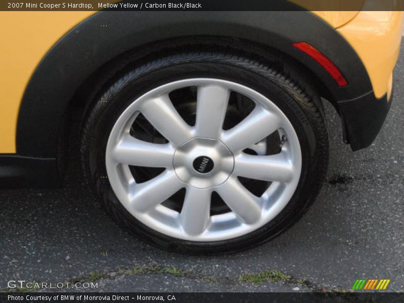 Mellow Yellow / Carbon Black/Black 2007 Mini Cooper S Hardtop