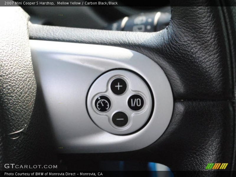 Mellow Yellow / Carbon Black/Black 2007 Mini Cooper S Hardtop