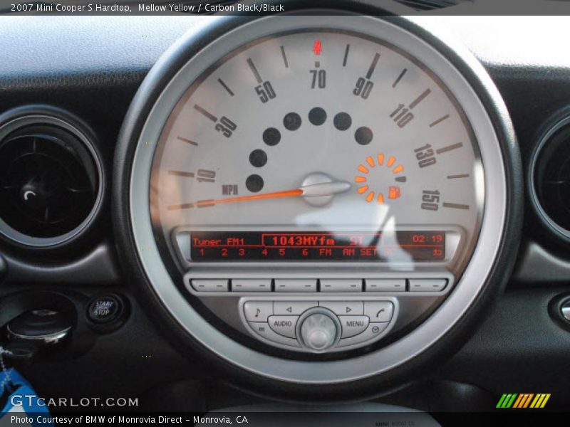  2007 Cooper S Hardtop S Hardtop Gauges