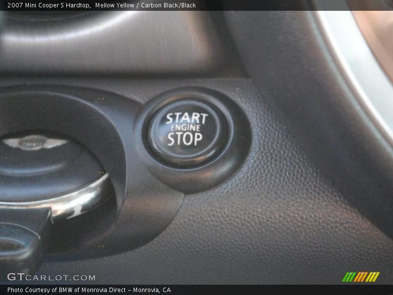 Mellow Yellow / Carbon Black/Black 2007 Mini Cooper S Hardtop