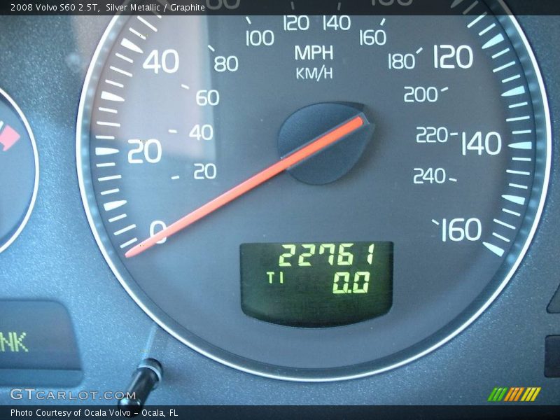 Silver Metallic / Graphite 2008 Volvo S60 2.5T