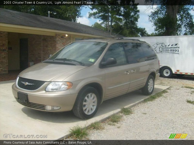 Light Almond Pearl / Taupe 2003 Chrysler Town & Country LXi