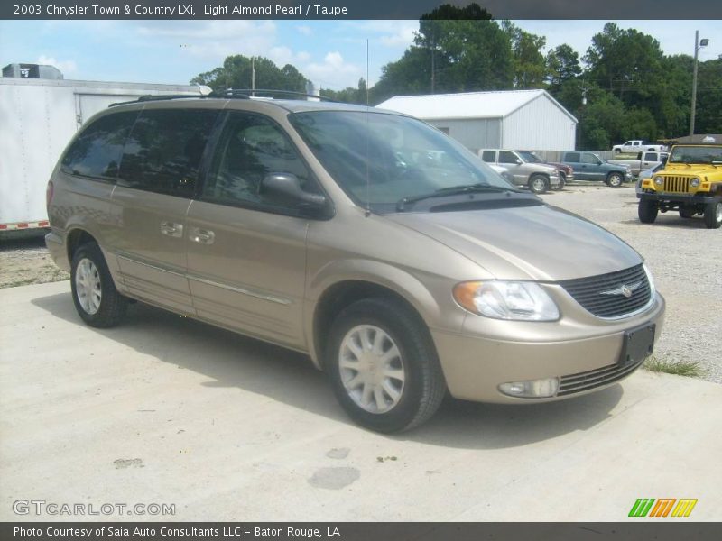 Light Almond Pearl / Taupe 2003 Chrysler Town & Country LXi