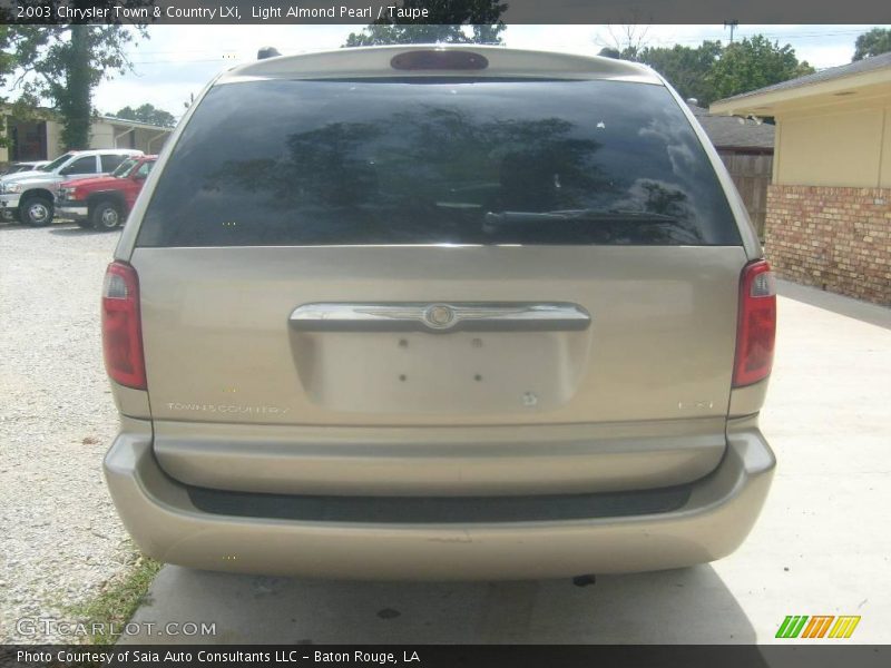 Light Almond Pearl / Taupe 2003 Chrysler Town & Country LXi