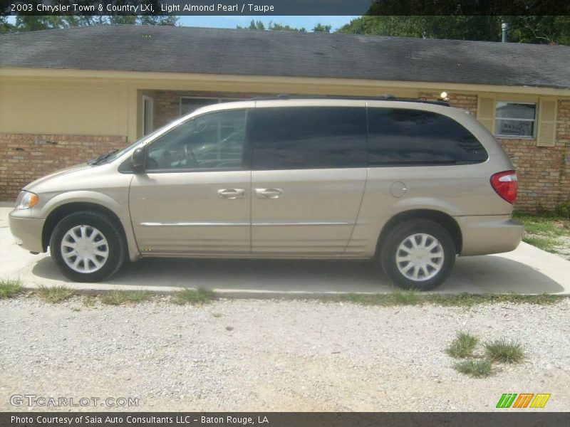 Light Almond Pearl / Taupe 2003 Chrysler Town & Country LXi