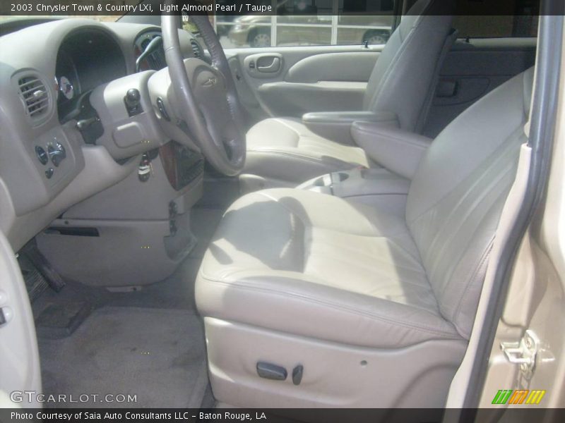Light Almond Pearl / Taupe 2003 Chrysler Town & Country LXi