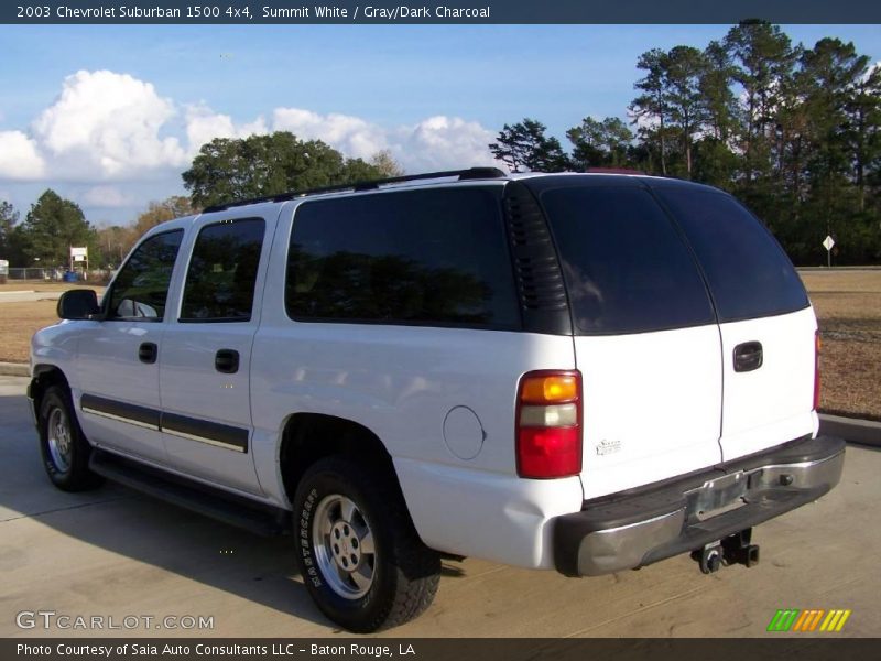 Summit White / Gray/Dark Charcoal 2003 Chevrolet Suburban 1500 4x4