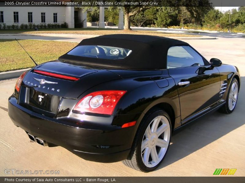 Black / Dark Slate Grey/Medium Slate Grey 2005 Chrysler Crossfire Limited Roadster