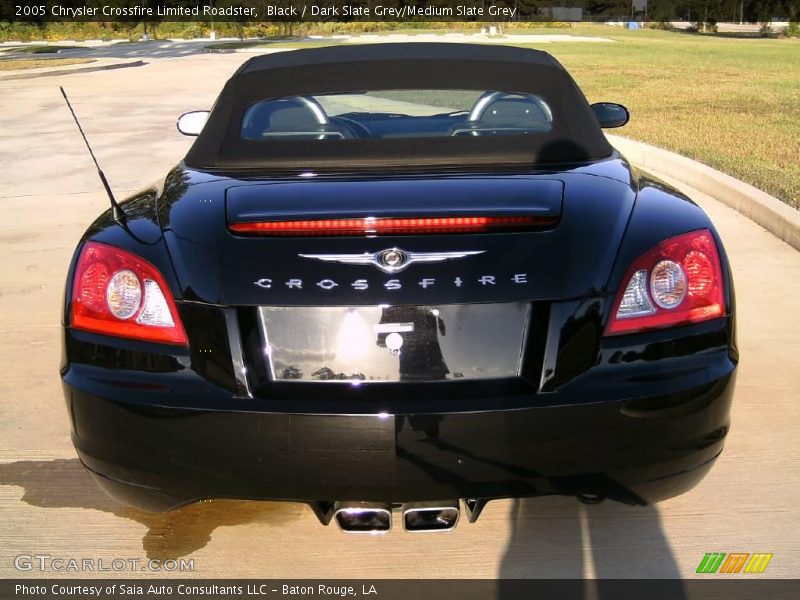 Black / Dark Slate Grey/Medium Slate Grey 2005 Chrysler Crossfire Limited Roadster