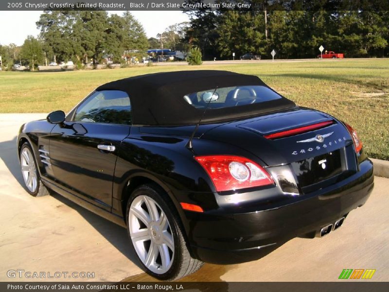 Black / Dark Slate Grey/Medium Slate Grey 2005 Chrysler Crossfire Limited Roadster