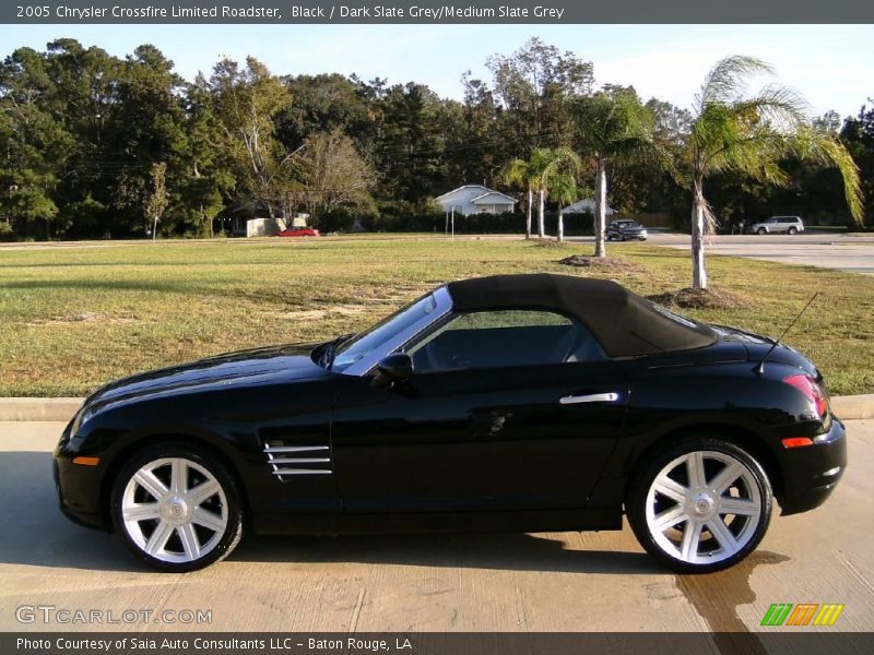 Black / Dark Slate Grey/Medium Slate Grey 2005 Chrysler Crossfire Limited Roadster