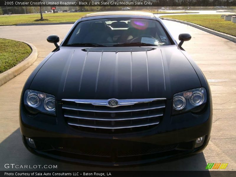 Black / Dark Slate Grey/Medium Slate Grey 2005 Chrysler Crossfire Limited Roadster