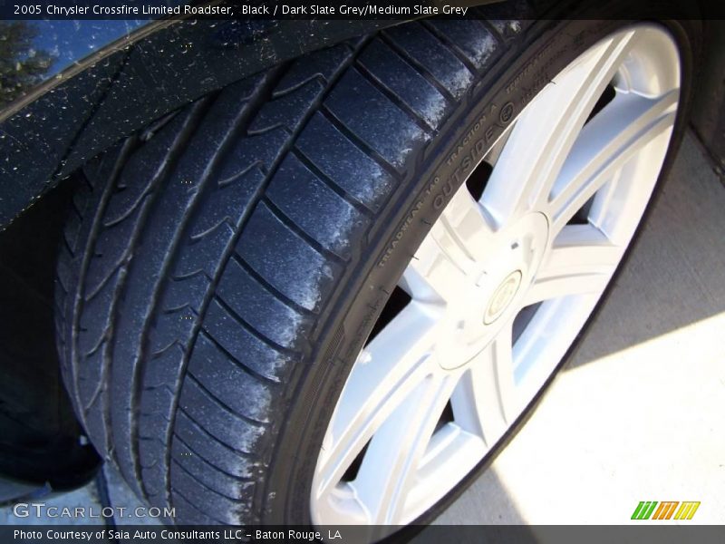 Black / Dark Slate Grey/Medium Slate Grey 2005 Chrysler Crossfire Limited Roadster