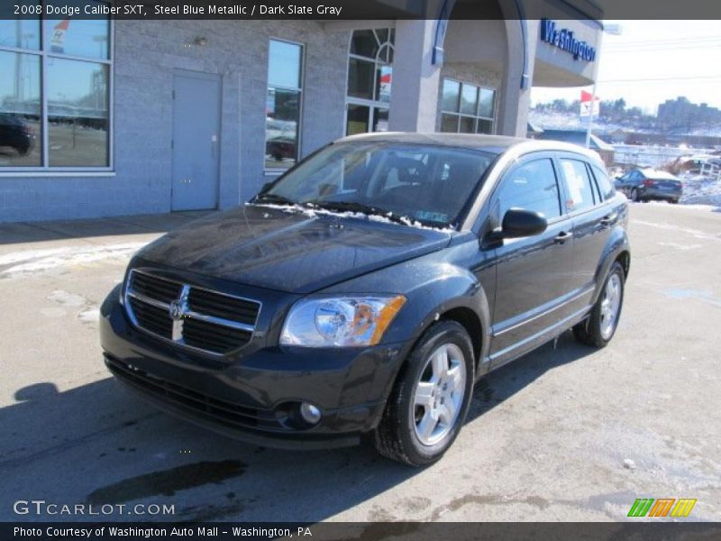 Steel Blue Metallic / Dark Slate Gray 2008 Dodge Caliber SXT