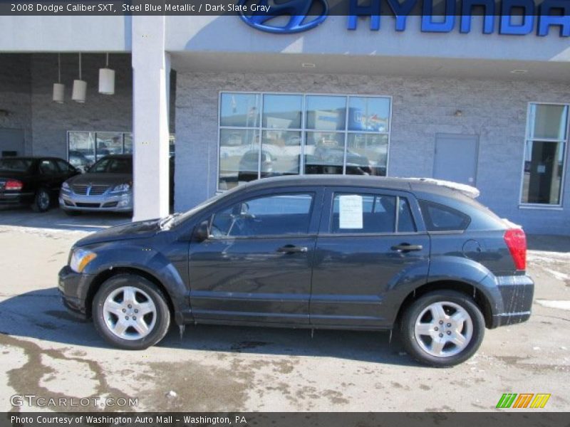 Steel Blue Metallic / Dark Slate Gray 2008 Dodge Caliber SXT