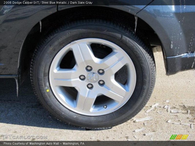 Steel Blue Metallic / Dark Slate Gray 2008 Dodge Caliber SXT