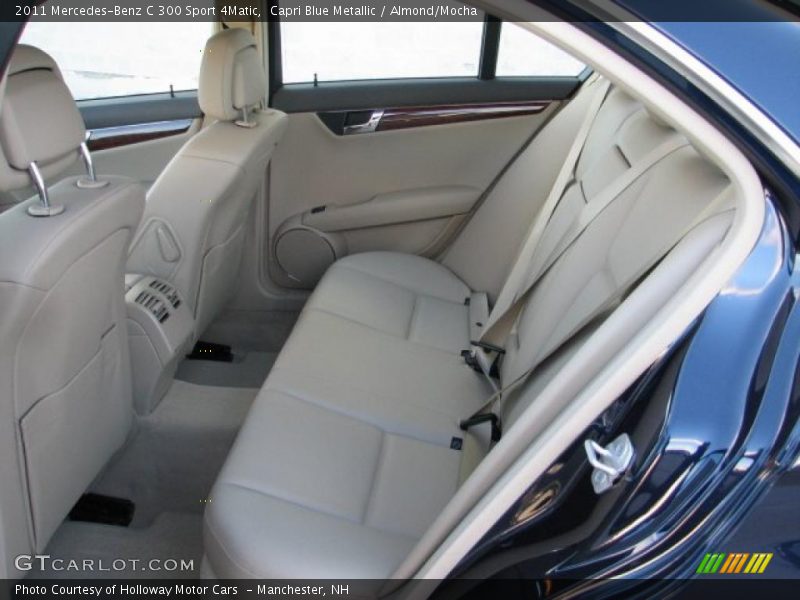 Capri Blue Metallic / Almond/Mocha 2011 Mercedes-Benz C 300 Sport 4Matic