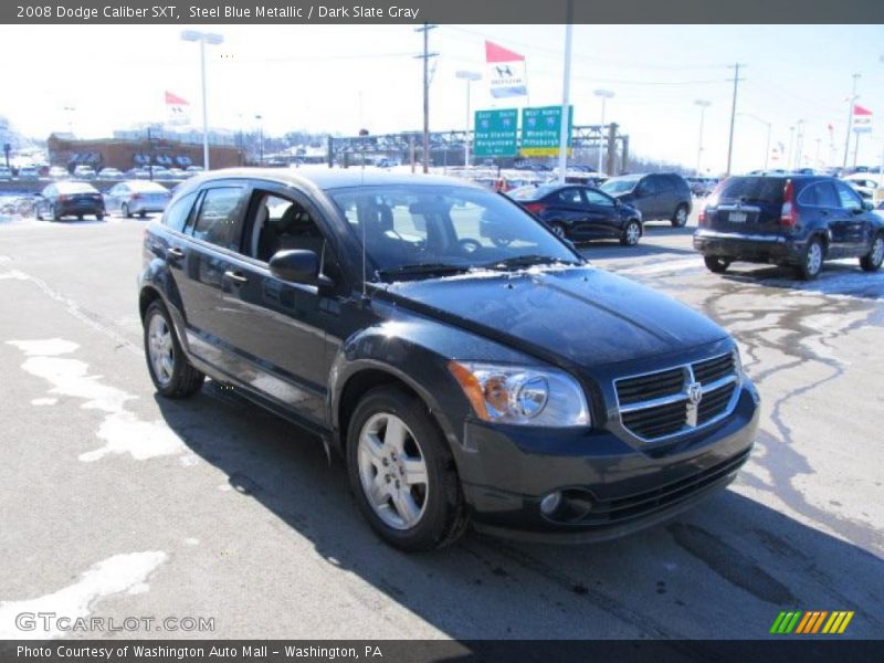 Steel Blue Metallic / Dark Slate Gray 2008 Dodge Caliber SXT