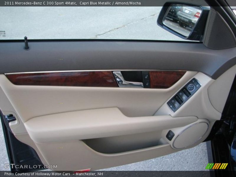 Capri Blue Metallic / Almond/Mocha 2011 Mercedes-Benz C 300 Sport 4Matic