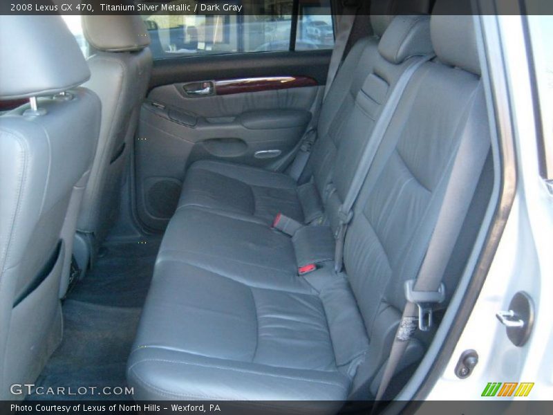 Titanium Silver Metallic / Dark Gray 2008 Lexus GX 470