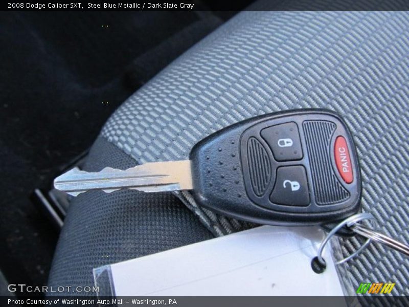 Steel Blue Metallic / Dark Slate Gray 2008 Dodge Caliber SXT