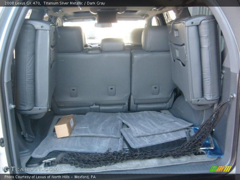 Titanium Silver Metallic / Dark Gray 2008 Lexus GX 470