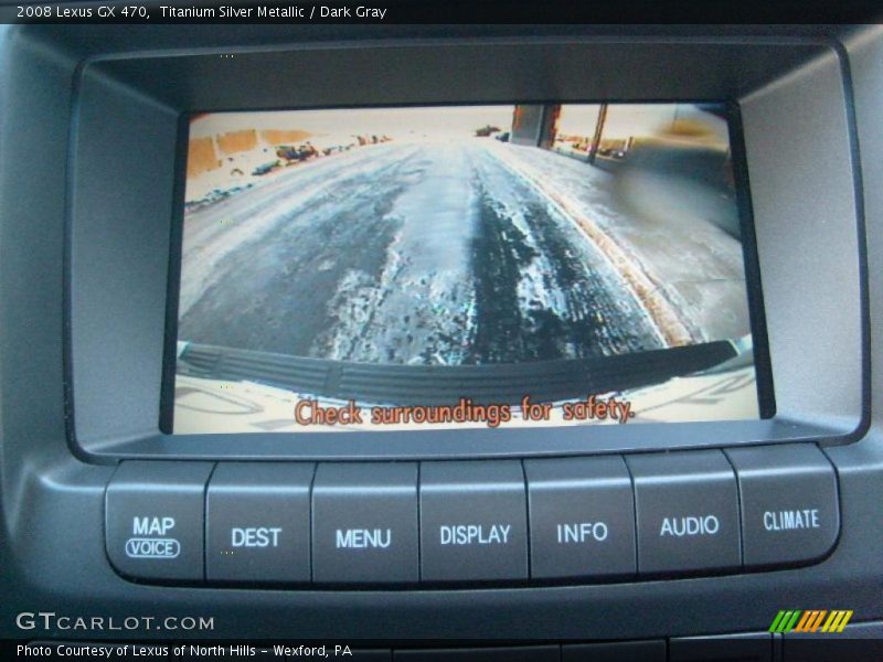 Titanium Silver Metallic / Dark Gray 2008 Lexus GX 470